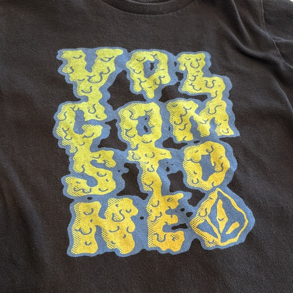 Volcom Stone boys short sleeve in black - Picture 2 of 3